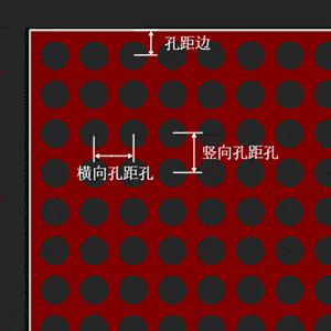 1、总尺寸和孔间距